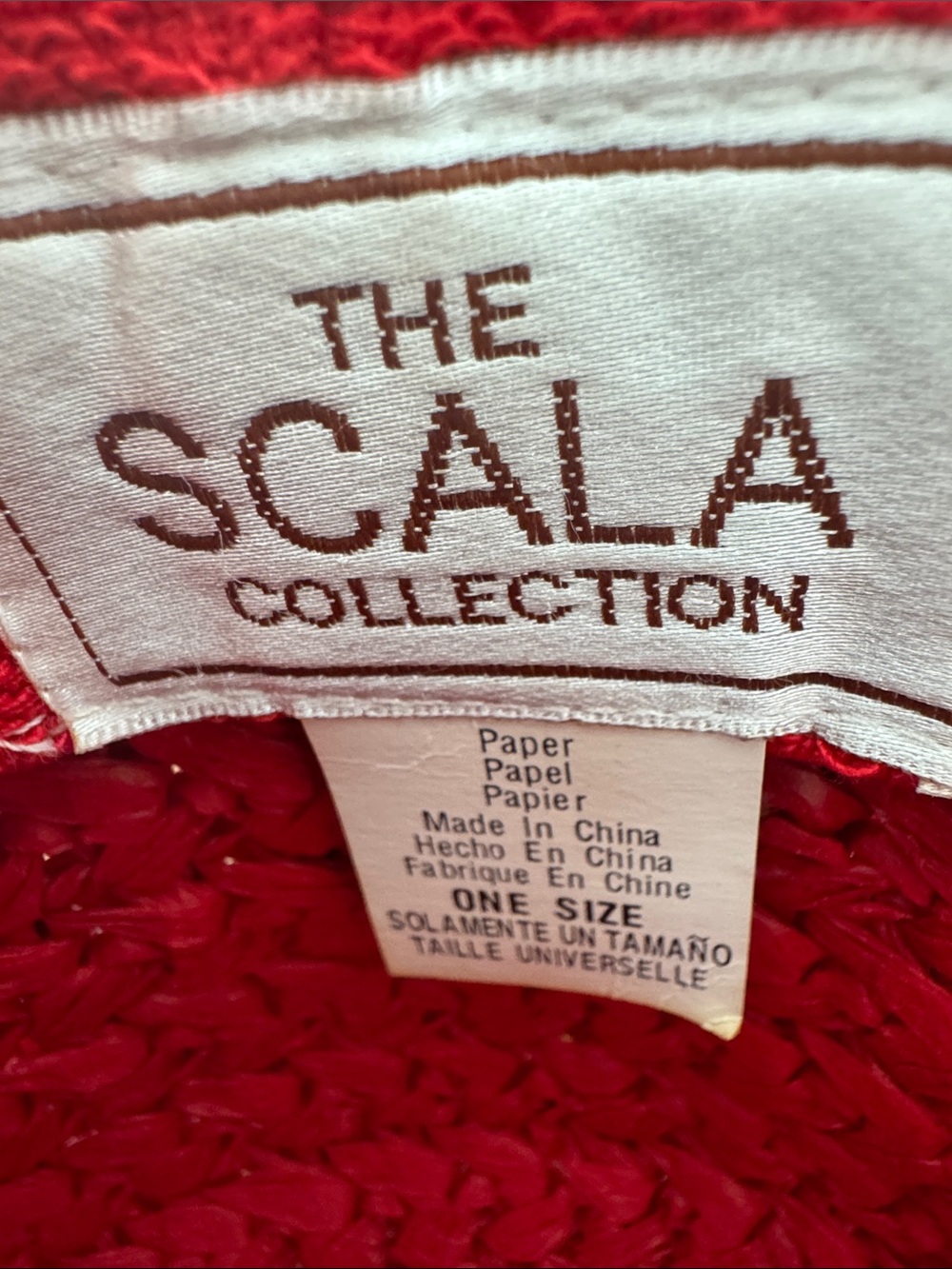 Scala Collection Straw Raffia Up-brim Hat - Picture 6 of 6